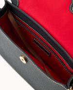 Pebble Grain East West Flap Crossbody - Image 9