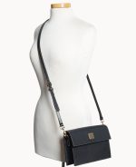 Pebble Grain East West Flap Crossbody - Image 11