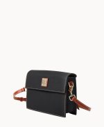Pebble Grain East West Flap Crossbody - Image 12