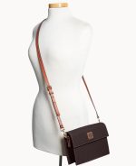 Pebble Grain East West Flap Crossbody - Image 22
