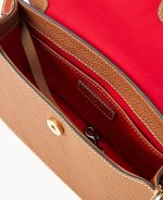 Pebble Grain East West Flap Crossbody - Image 23