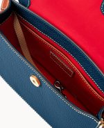 Pebble Grain East West Flap Crossbody - Image 31