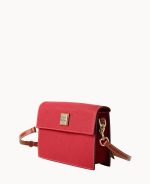 Pebble Grain East West Flap Crossbody - Image 26
