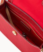 Pebble Grain East West Flap Crossbody - Image 27