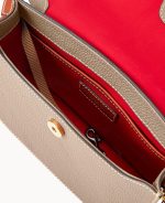 Pebble Grain East West Flap Crossbody - Image 17