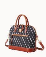 MLB White Sox Domed Zip Satchel - Image 2