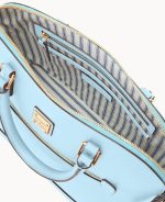 Saffiano Domed Zip Satchel - Image 14