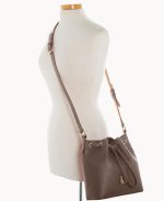 Lucca Leather Crossbody Drawstring - Image 28