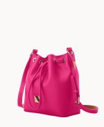 Lucca Leather Crossbody Drawstring - Image 20
