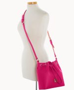 Lucca Leather Crossbody Drawstring - Image 22