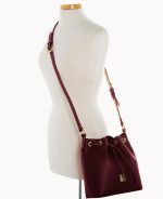 Lucca Leather Crossbody Drawstring - Image 40