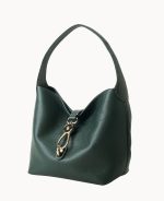 Lucca Leather Logo Lock Hobo - Image 55