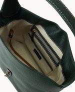 Lucca Leather Logo Lock Hobo - Image 56