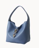 Lucca Leather Logo Lock Hobo - Image 58