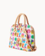 Art Deco Zip Zip Satchel - Image 6