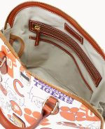 Collegiate Clemson University Zip Zip Satchel - Image 4