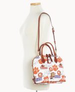 Collegiate Clemson University Zip Zip Satchel - Image 5