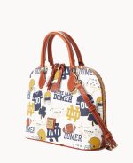 Collegiate University of Notre Dame Zip Zip Satchel - Image 3