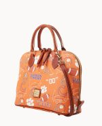 Collegiate Clemson University Zip Zip Satchel - Image 6