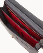 Alto Double Gusset Buckle Briefcase - Image 8