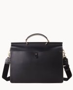 Alto Double Gusset Buckle Briefcase - Image 9