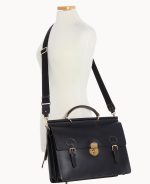 Alto Double Gusset Buckle Briefcase - Image 10