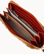 MLB Athletics Large Zip Around Wristlet - Image 4