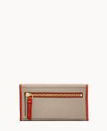 Pebble Grain Continental Clutch - Image 50