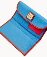 Pebble Grain Continental Clutch - Image 34